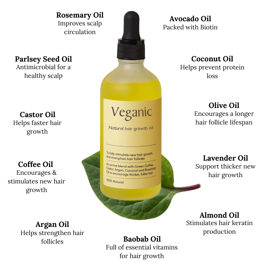 Veganic™ Natural Hair Growth Oil